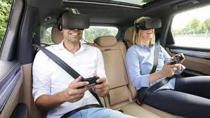 Porsche Presents Vr Entertainment For The Back Seat With
