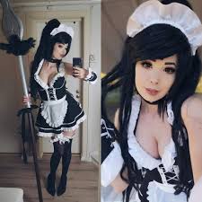 maid nidalee cosplay league of