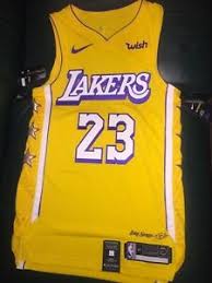 Shop the officially licensed lebron james lakers city edition basketball jerseys from nike, as well as fanatics lebron james jerseys in replica fastbreak styles for sale for men, women and youth fans. Nike Authentic Lebron James Los Angeles Lakers City Edition Jersey Ebay