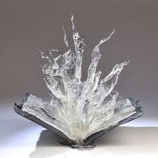exploding books incredible resin