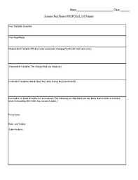 Most widely used citation styles once you have your research teacher and a 1, 000 juices to access the full online library of education research on research paper. Science Fair Research Plan Template By Colin Dietrich Tpt