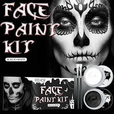 halloween face makeup set