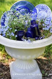 38 Blue Garden Accent Ideas Art Decor