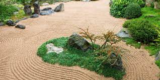 japanese zen garden according
