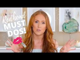 redhead makeup tips you need to know