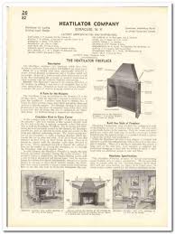 Heatilator Company 1935 Vintage Heating