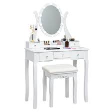 touch switch vanity dressing table set