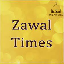 today zawal time in karachi makrooh
