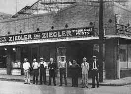 History Thad Ziegler Glass