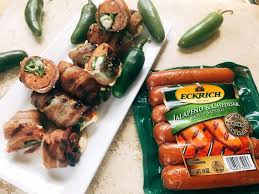 grill up some of these smoky cheesy treats for your next summer party eckrich these eckrich jalapeño cheddar smoked sausage