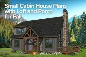 The huntington pointe timber home floor plan from wisconsin log homes is 1,947 sq.ft., and features 3 bedrooms and 3 bathrooms. Small Cabin House Plans With Loft And Porch For Fall Houseplans Blog Houseplans Com