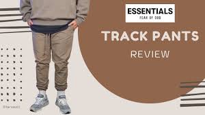 fear of essentials track pants