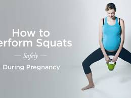 squats during pregnancy how to perform