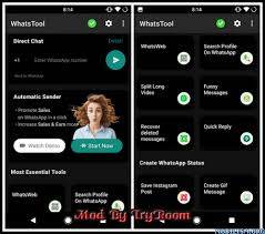 Download dm for whatsapp 0.4.1 latest version apk by kocur.de for android free online at apkfab.com. Whatstool Toolkit For Whatsapp Mod Apk 1 8 8 Pro Unlocked For Android Corepack Apps
