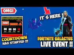 Fortnite revealed a new season thursday morning, bringing gamers chapter 2, season 4. New Fortnite Galactus Live Event Countdown Fortnite Season 4 Live Event Leaks V14 50 Update Youtube