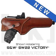sideslinger scoped leather holster