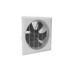 Wall Exhaust Fan Sqr 250mm 240v White