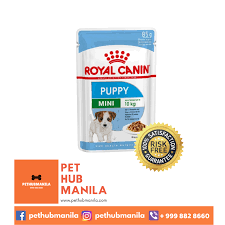 royal canin mini puppy wet dog food 85g