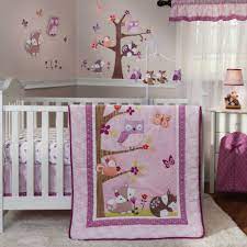3 piece crib bedding set lavender woods