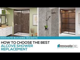 best alcove shower replacement kit