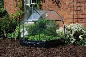 pop up cloche cover for grow bed
