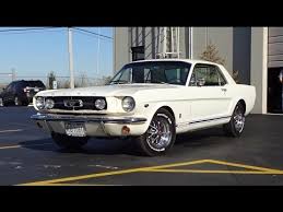 1965 ford mustang gt coupe in white