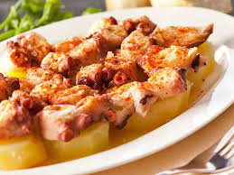 galicia style octopus with potatoes