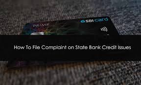 sbi credit card complaint in 6 ways for