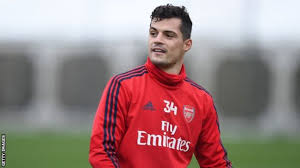 Leonita wore an extravagant wedding dress for their nuptials whilst granit looked dapper in a blue. Granit Xhaka Arsenal Midfielder Could Return Against Southampton Unai Emery Bbc Sport