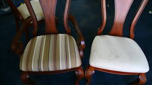 how to reupholster a dining room chair
