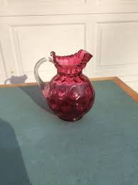 Vintage Fenton Cranberry Glass