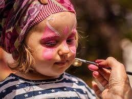 face painting artist airbrush paint