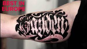 calligraphy lettering tattoo artists