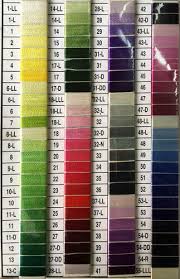 Silk Thread All Color 500 Shades