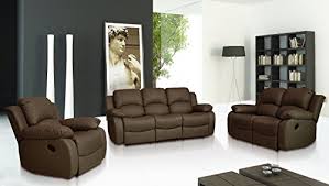 valencia brown recliner leather sofa