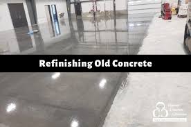 updated refinishing old concrete