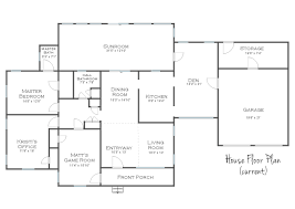 The Finalized House Floor Plan Plus