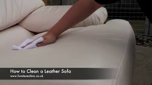 how to clean a leather sofa you