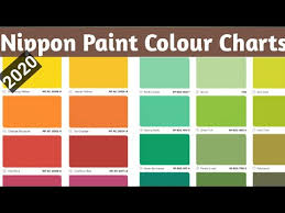 nippon interior paint colour charts