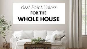 best paint colors for the whole house