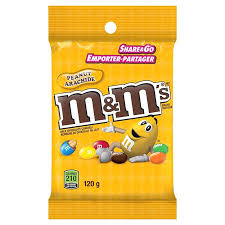 m m s peanut 120g snacks