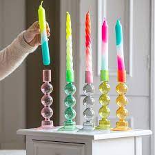 Pretty Bubble Style Candle Holders