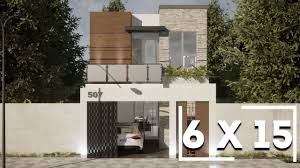 Se vende casa de 3 recamaras con 6 mts de frente espacio para 2 autos en ojo de agua. Plano De Casa De 6 X 15 Metros Con 3 Dormitorios House Plans 6 X 15 Meters With 3 Bedrooms Youtube