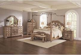 Moreover, canopy beds also play a decorative role in the bedroom. Traditional Canopy Queen Size Bed Bedroom Furniture 4pc Set Light Finish Beautiful Matching Dresser Mirror Nightstand Walmart Com Walmart Com