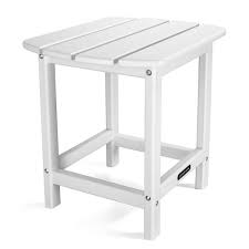 Itapo White Outdoor Side Table Jr