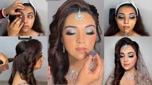 bridal makeup hairstyle