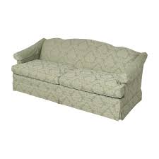 thomasville skirted two cushion sofa