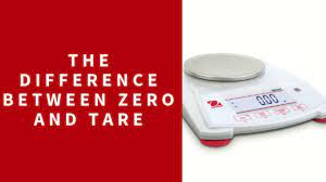 What is the difference between Zero and Tare? - Scales Plus