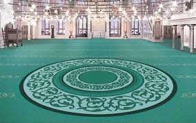 comparing materials for mosque carpets