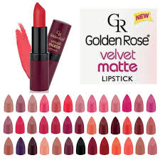 golden rose matte lipstick s for